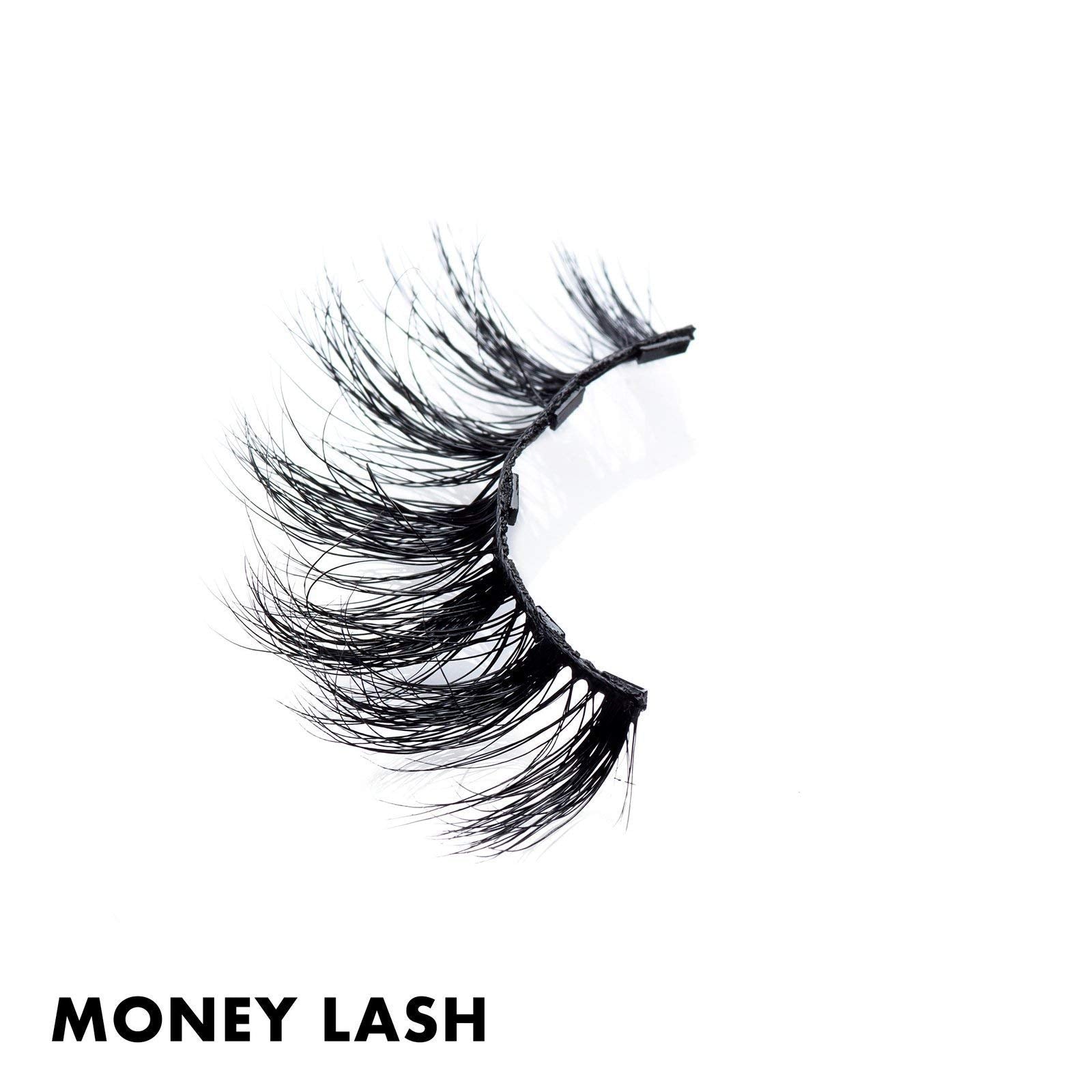 MoxieLash - Dramatic Kit - Liquid Magnetic Eyeliner, Three Sets of Premium Magnetic Lashes - Sassy, Money and Bossy Lash Sets - Up to 90 Wears - No Glue & Mess Free