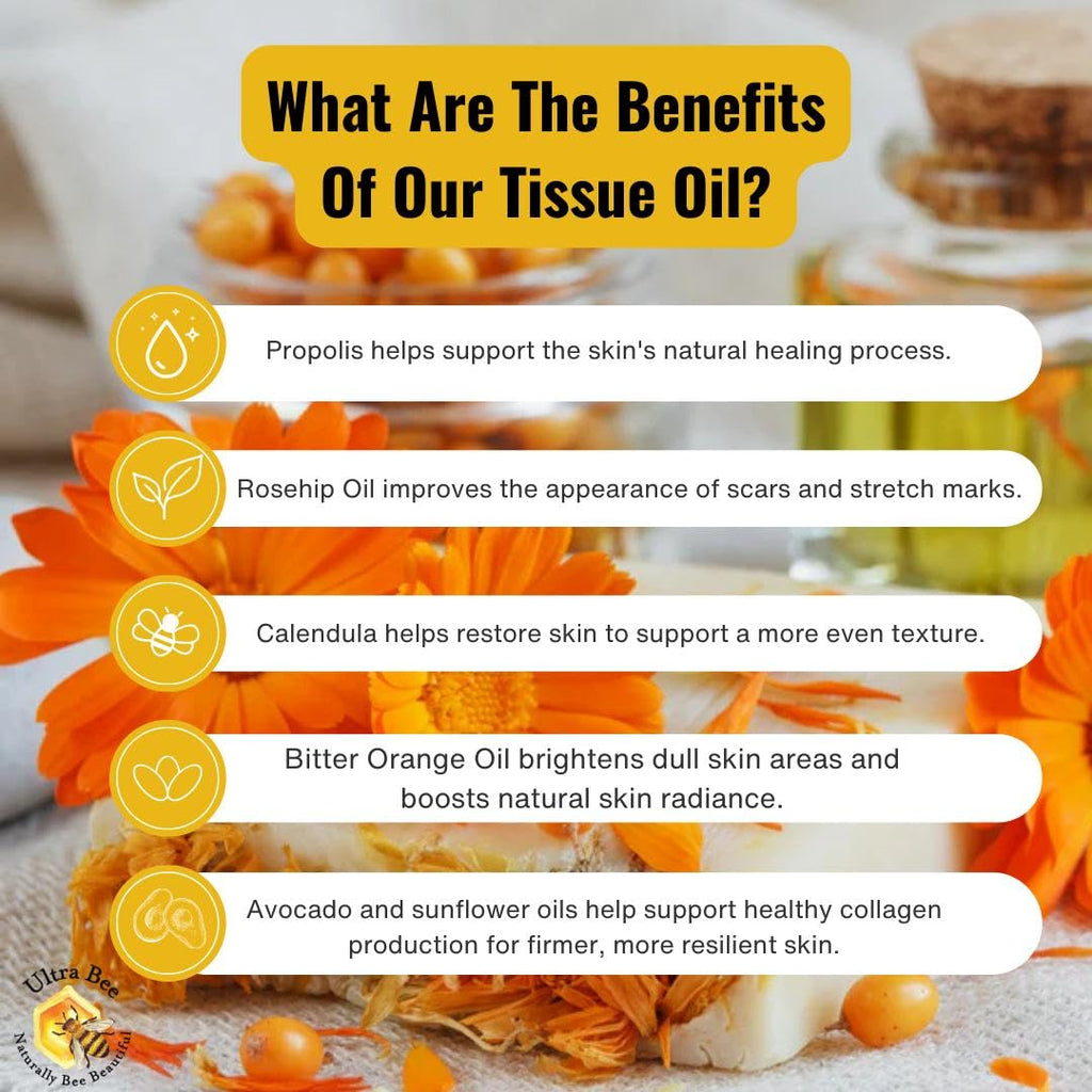 Ultra Bee Naturally Bee Beautiful 100% Natural Ultra Bee Tissue Oil