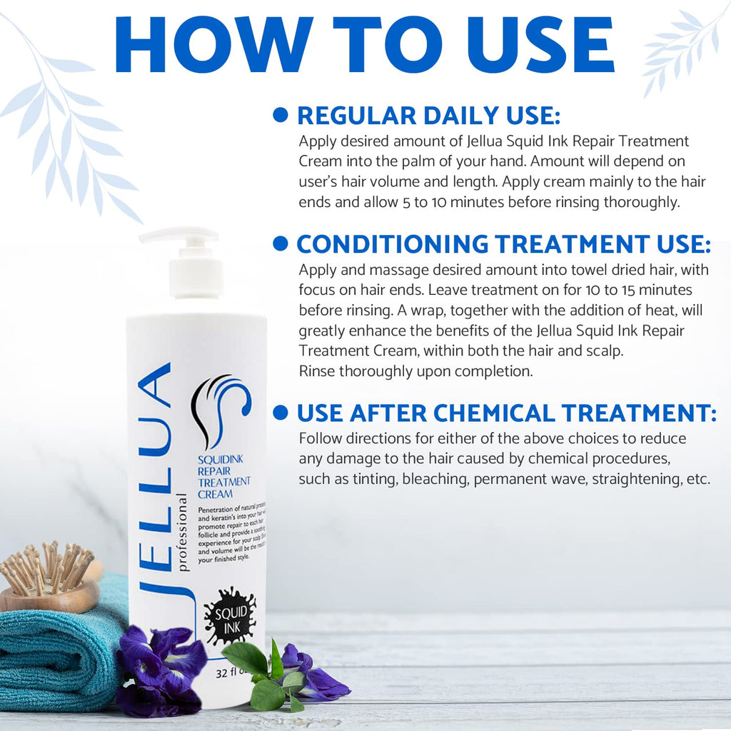 Jellua Squidink Repair Treatment Cream 32.0 oz