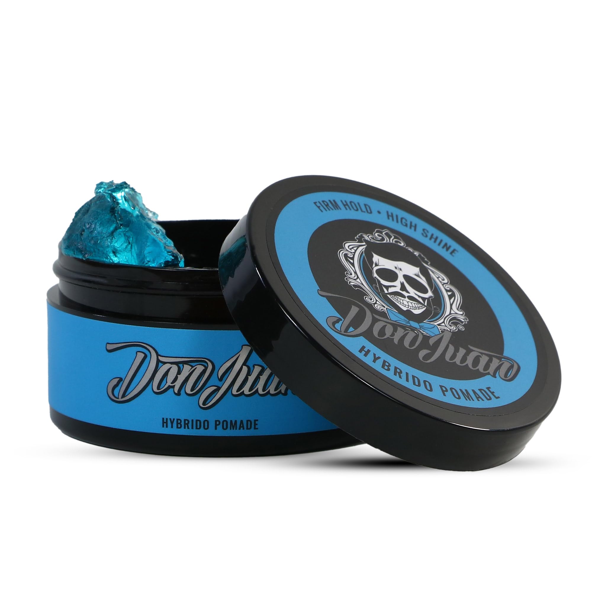 Don Juan Hybrido Pomade 4 Ounce Pack Of 3 | Water Based | Strong Hold | High Shine | Natural Plant Extracts and Ocean Minerals | Summer Sea Breeze Scent