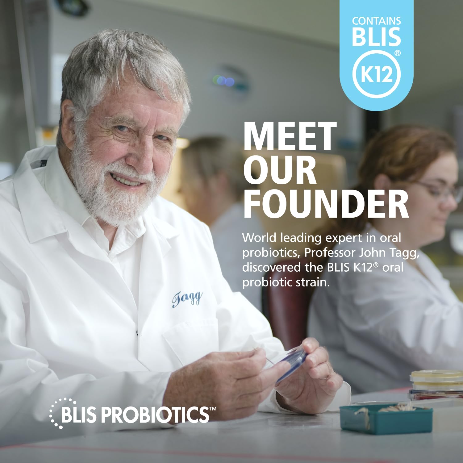 BLIS UltraBLIS Gut & Oral Probiotics K12 Immune Health Support, 40 Lozenges