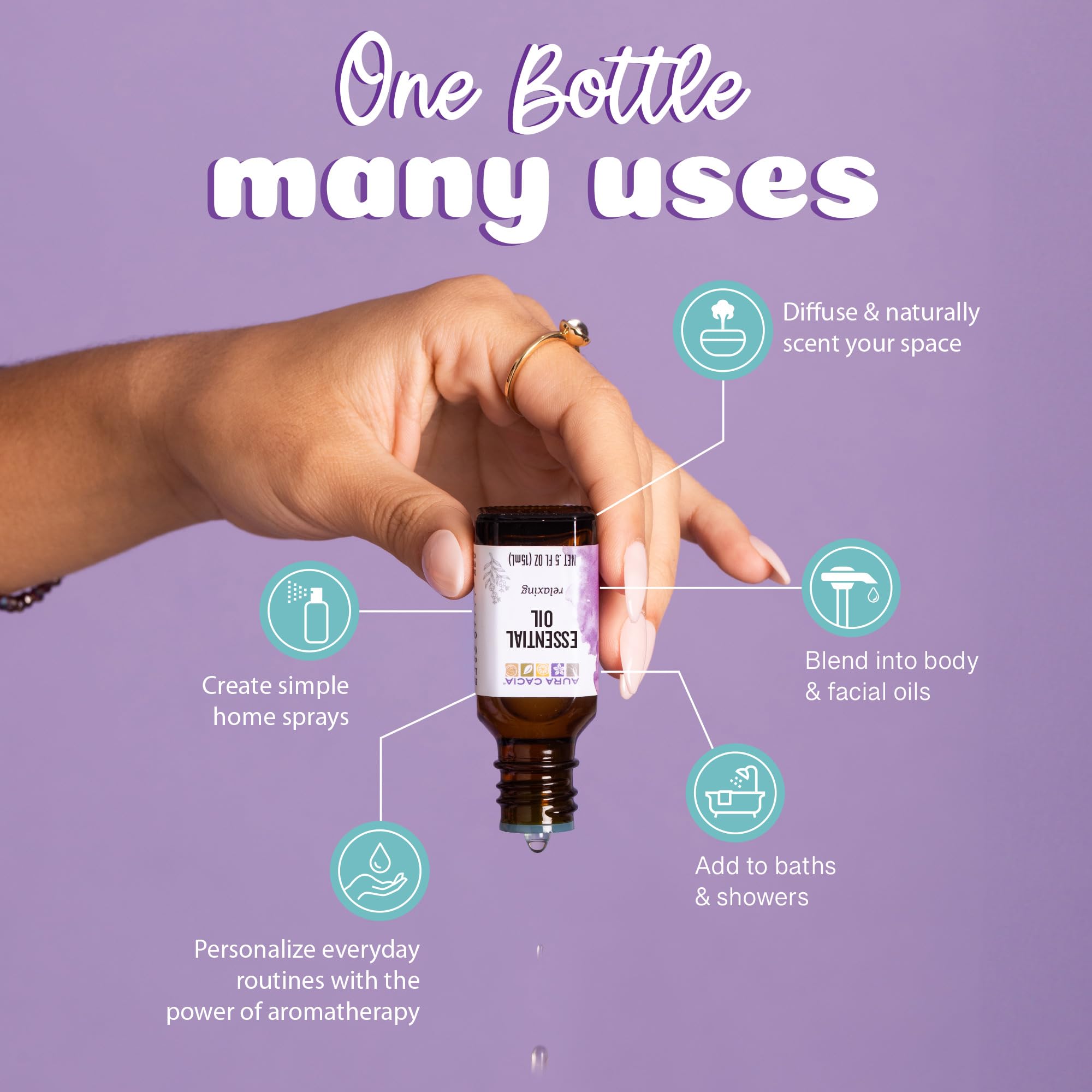 Aura Cacia Essential Oil, Focusing Sandalwood, 0.5 Fluid Ounce