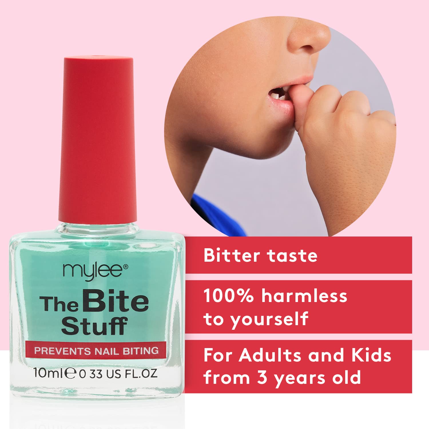 Mylee The Bite Stuff - Stop Biting Your Nails, Anti Nail Biting Nail Polish