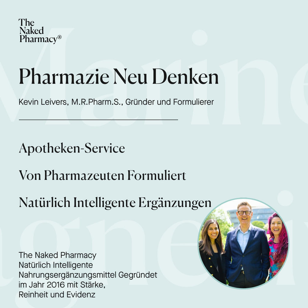 The Naked Pharmacy Marine Magnesium Supplements for Sleep & Muscle Function