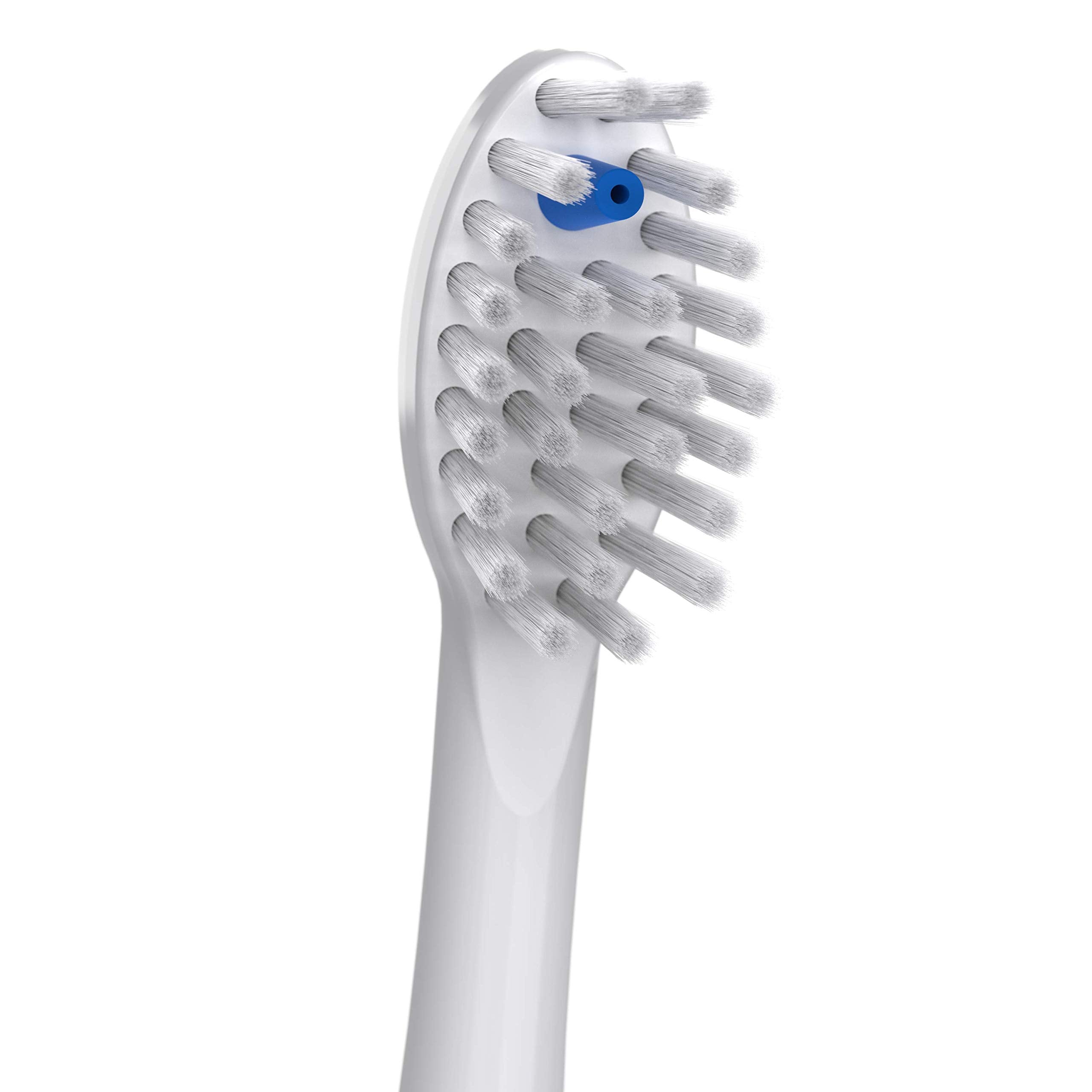 Waterpik Full Size Replacement Brush Heads for Sonic-Fusion Flossing Toothbrush SFFB-2EW, 2 Count White