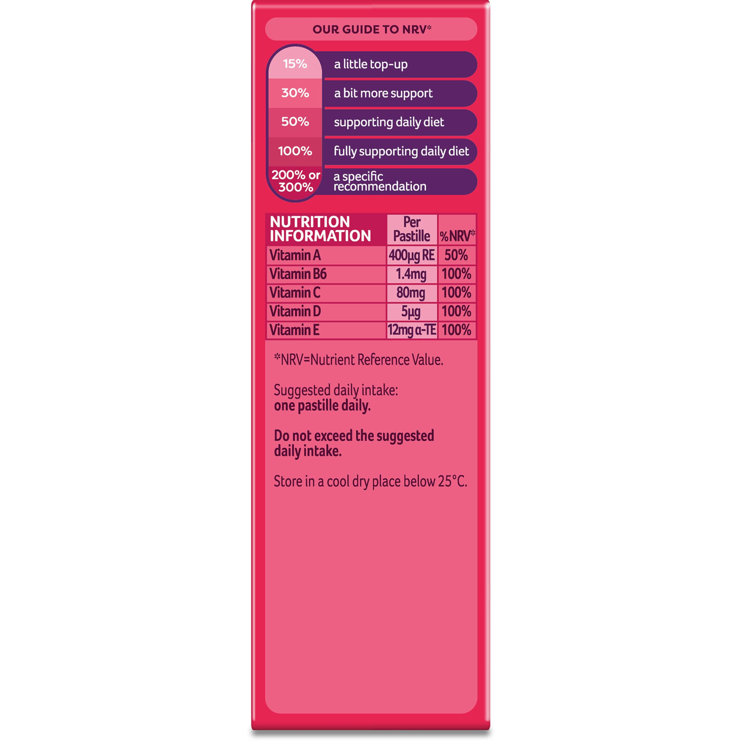 Bassetts 3 - 6 Years Strawberry Flavour 30 Chewies Multivitamins - by Bassett's