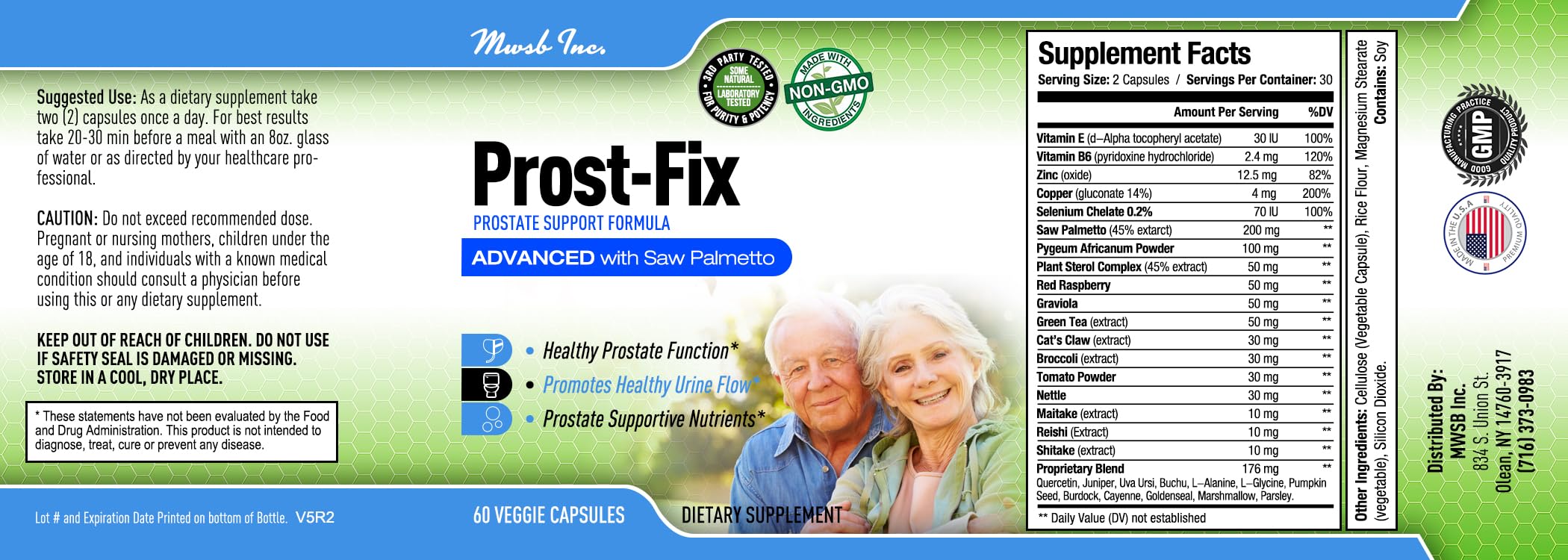 Gottohavit Prost-Fix Prostate Support forumula - Prostfix Supports Healthy Prostate Function