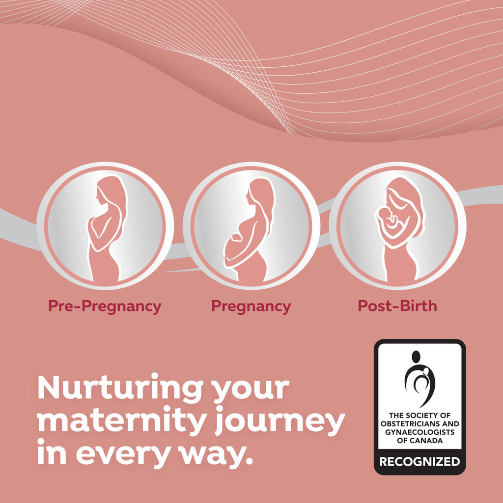 NESTLÉ Materna Prenatal Multivitamin with DHA Supplement | Folic Acid | 60 tablets + 60 DHA soft gels