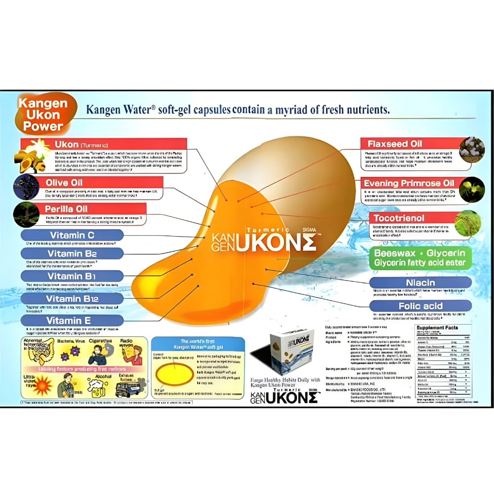 Kangen Ukon DD Tumeric Sigma 100 Capsules (New Packaging)
