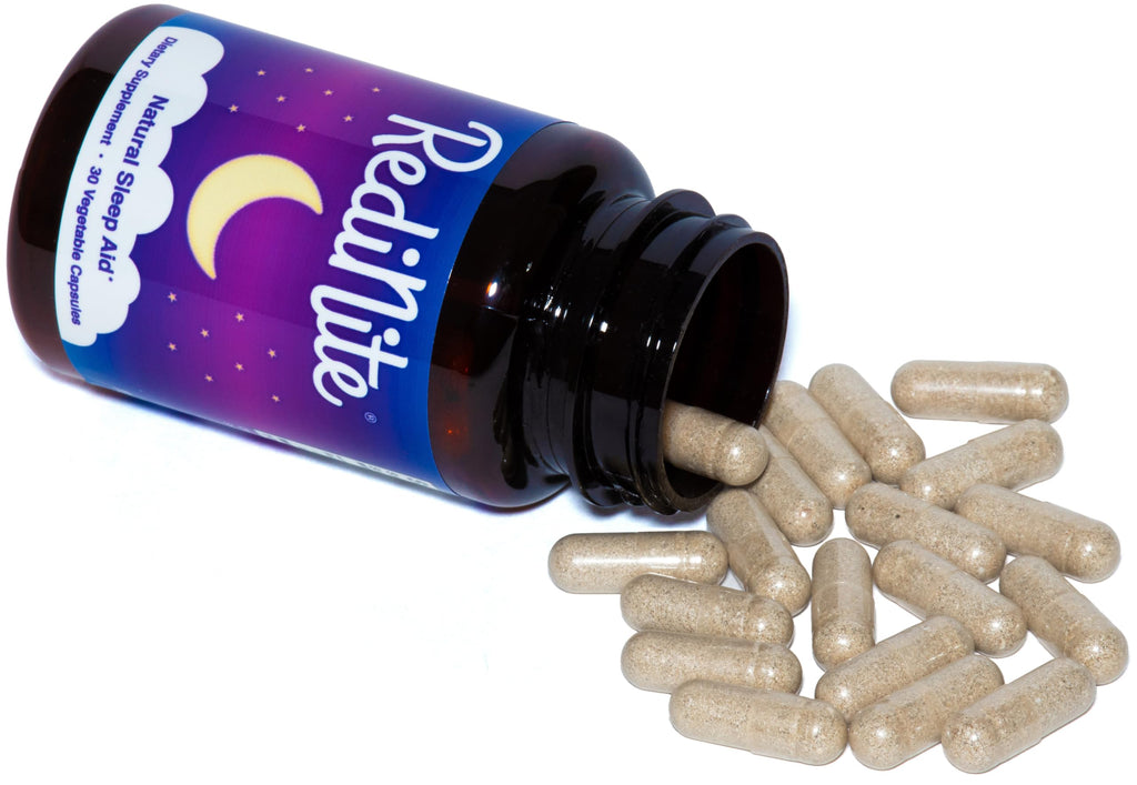 RediNite Natural Sleep Aid Supplement for Calm, Restful Nights, Vegan