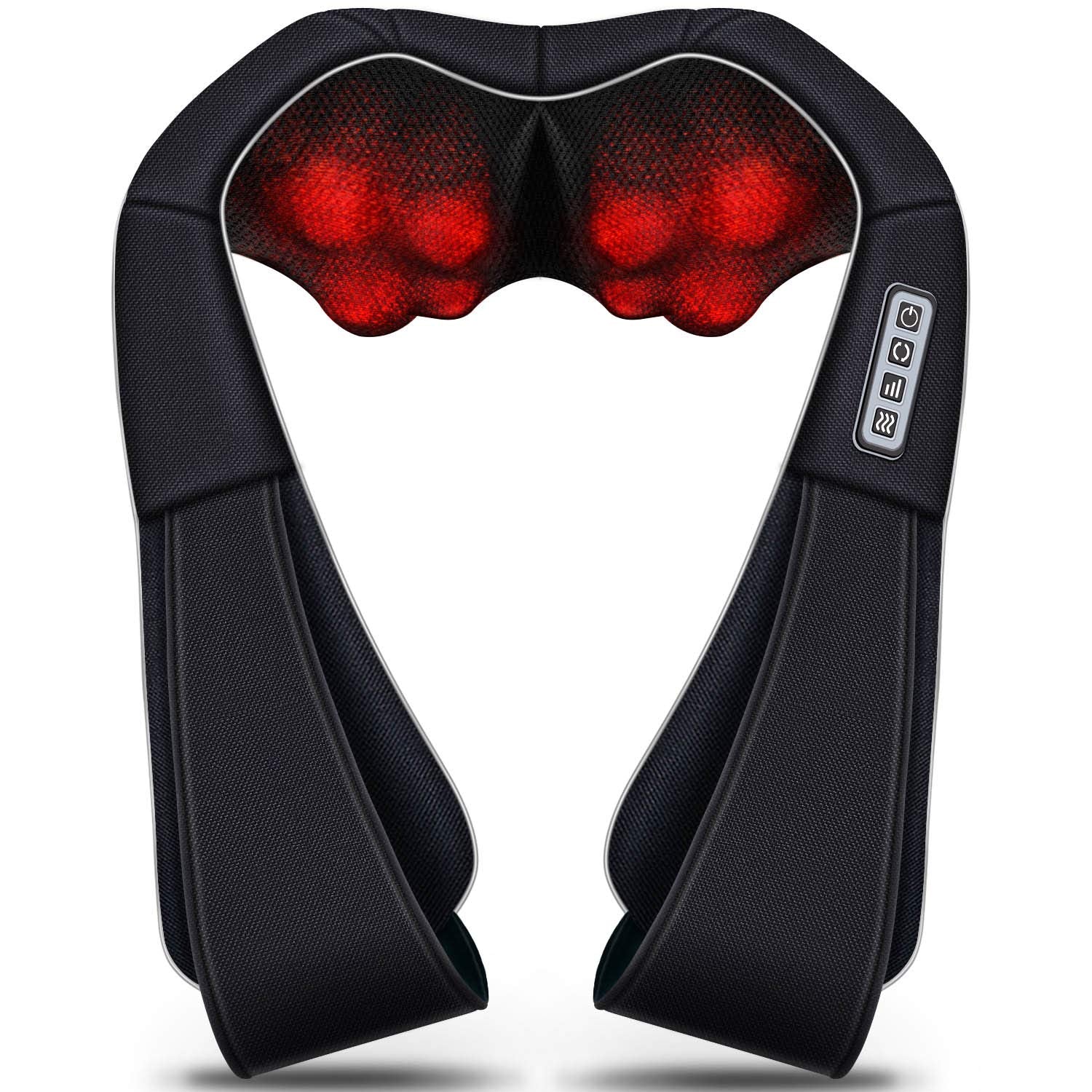 VIKTOR JURGEN Christmas Women Men Gifts, Shiatsu Neck and Shoulder Massager with Heat Deep Tissue Kneading Sports Recovery Massagers for Back, Relaxation Gift for Dad, Mom, Husband, Wife, Him, Her
