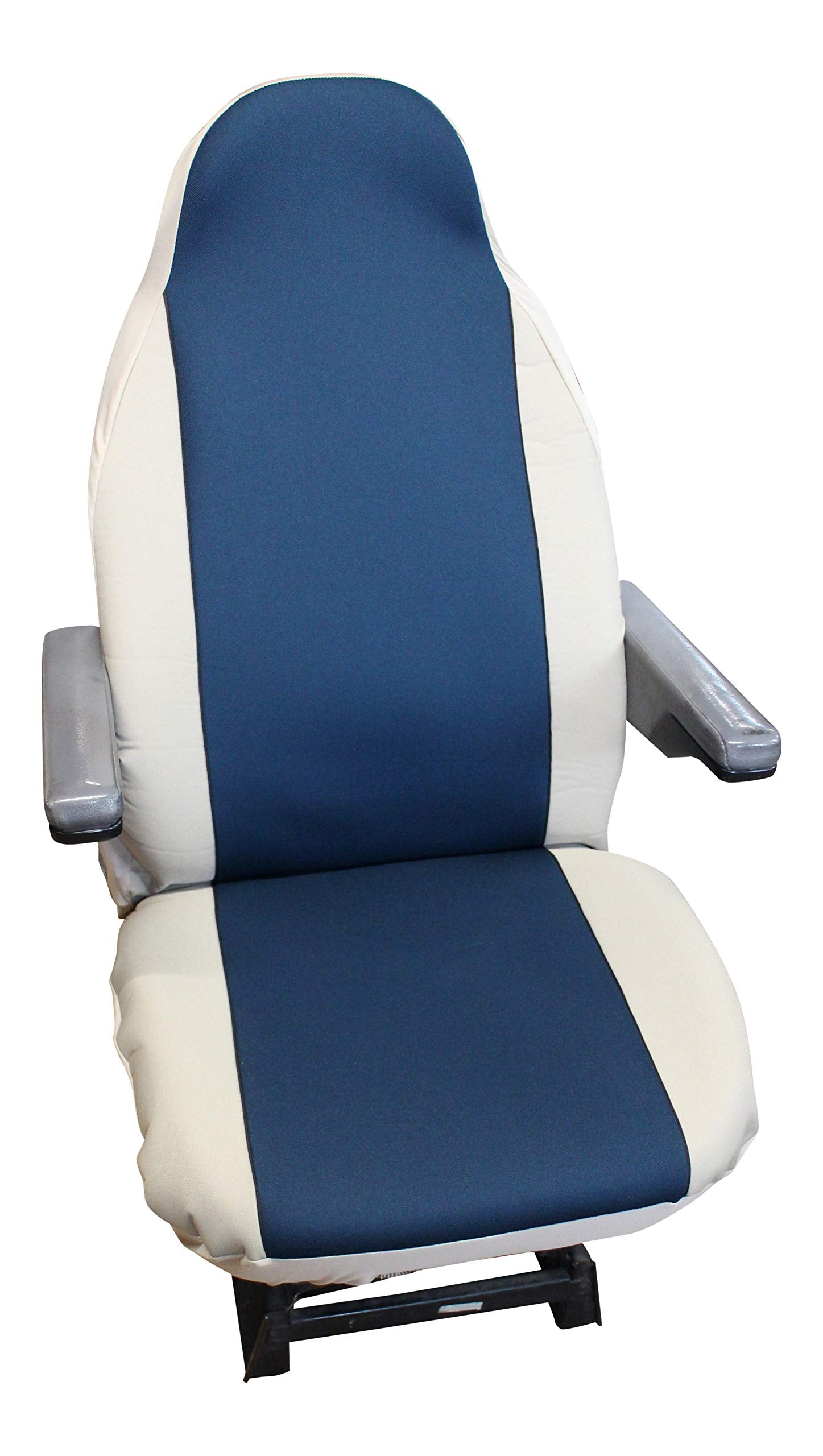 Carseatcover-UK Luxury MOTORHOME Seat Covers[UNIVERSAL FIT] [CHOICE OF 10 FABRICS] (Jelly Blue)