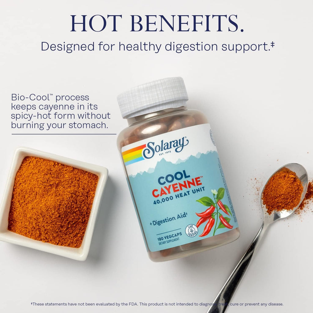 Cool Cayenne 40,000 HU - 180 - Capsule