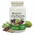 Health Leads Wormwood Black Walnut & Clove 600mg, 120 Caps