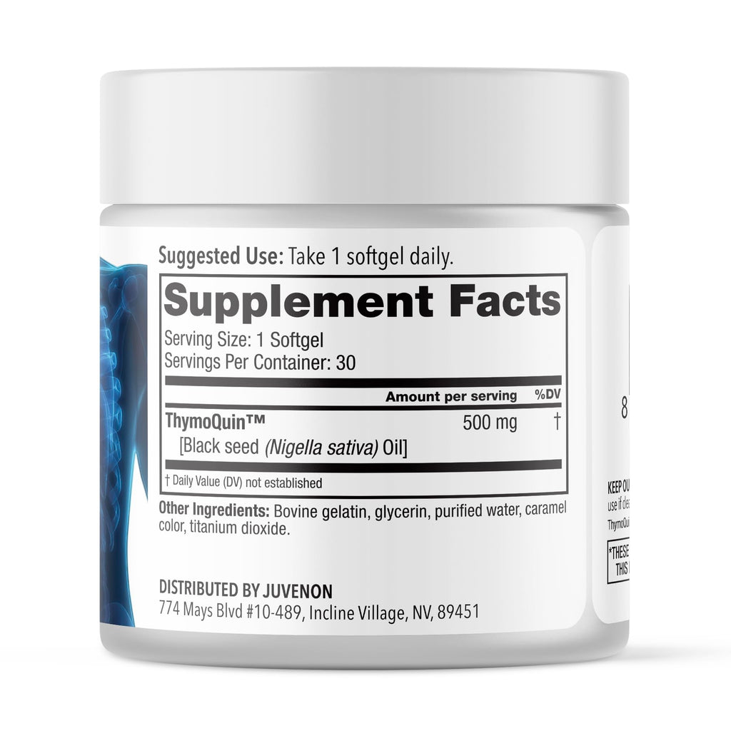 Juvenon Artery Shield - Supplement with Black Seed Oil