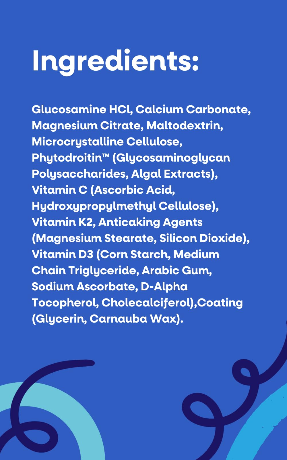 VEGETOLOGY Bone Care Bone Health Supplements - Phytodroitin, Glucosamine, Vitamin D3 K2 & Calcium Supplement – Cartilage, Muscle & Joint Support Supplement – Vegan Bone Strength (60 Count)