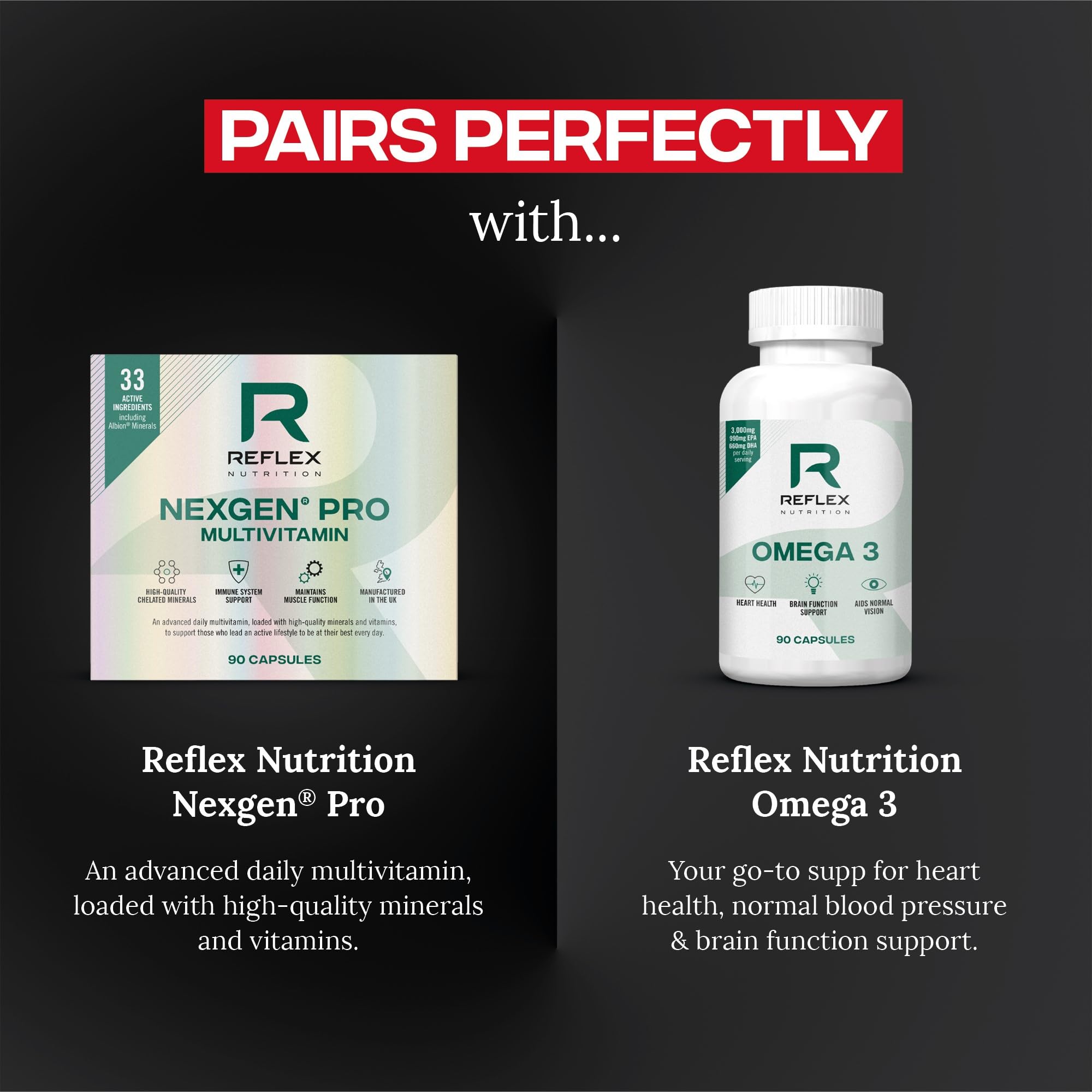 Reflex Nutrition Zinc Matrix - Magnesium, Zinc, Vitamin B6, Boron & Copper Supplement - Fatigue and Tiredness Supplements - Normal Muscle Function - Support Metabolism and Immune System (100 Capsules)