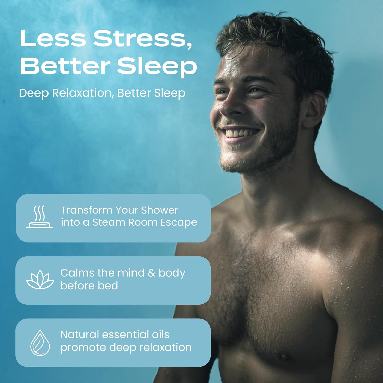 Body Restore Shower Steamers Aromatherapy 30 Pack – Fathers Day Gift for Dad, Birthday Gifts for Women & Men, Spa Stress Relief & Relaxation Self Care Gifts – Premium Collectors Box