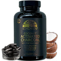Activated Charcoal Powder, Food Grade Detox, Non GMO Veggie Capsules, for Detoxification,Teeth Whitening, Digestive System,to Prevent Hangover,Vegan,Free Bonus eBook Guide