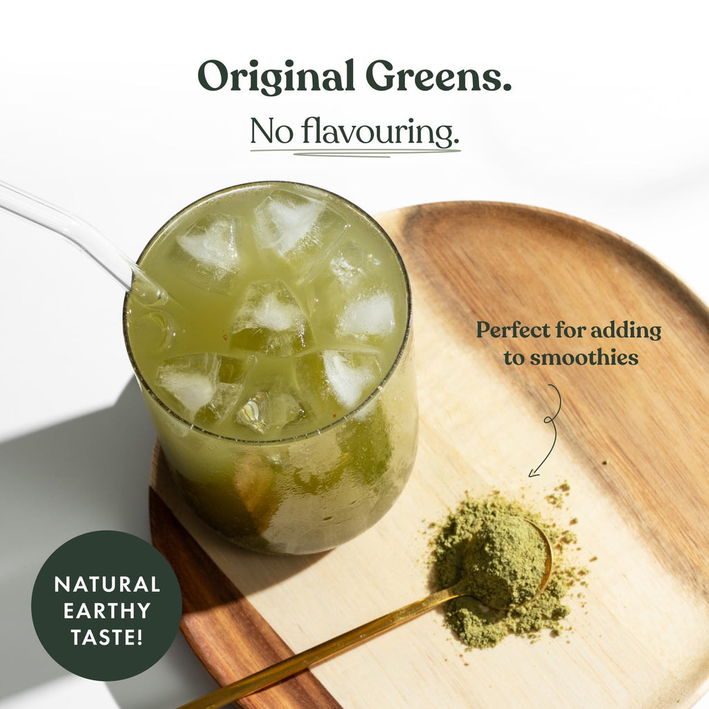 Free Soul Greens - 21 Advanced Greens, Superfoods, and Adaptogens Including KSM-66® Ashwagandha, Vegan & Gluten-Free, Advanced Natural Formula, UK Made, 30 Servings (Original)
