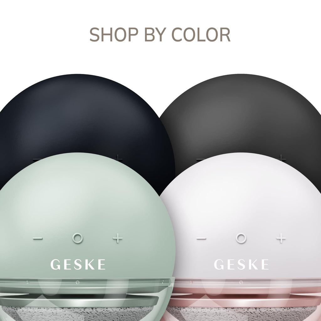 GESKE Electric Pumice Foot Smoothing Spinning Sphere | 8 in 1 | Electric Foot File & Exfoliator | 3 Pumice Stone Attachments | for Smooth Feet | Advanced Callus Removal |for Your Pedicure Set