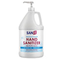 Sanit Moisturizing Hand Sanitizer Gel 70% Ethyl Alcohol - Kills 99.99% Germs, Advanced Formula with Vitamin E and Aloe Vera - Soothing Gel, Fresh Scent, Made in USA - 1 Gallon with Easy to Use Pump