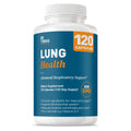 Dr. Tobias Lung Health - Lung Support Supplement with Vitamin C, Butterbur, Quercetin & Bromelain | Lung Cleanse & Detox Formula for Bronchial & Respiratory System Non-GMO (120 Capsules, 120 Servings)
