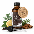THIEVA Burglar’s Blend Essential Oil 4 oz – USDA Organic Pure Oil Blend for DIY Household Cleaning Seasonal Home Wellness and Diffuser Aromatherapy
