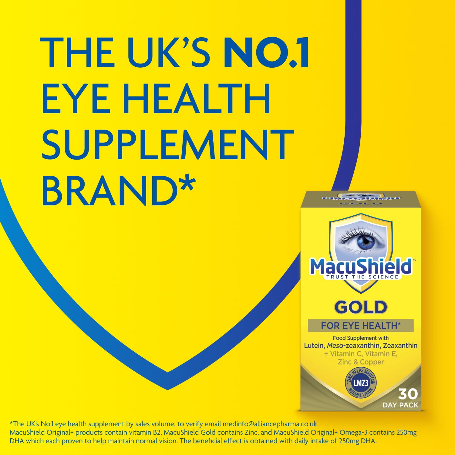 Macu Shield Gold Food Supplement - Pack of 90 Capsules