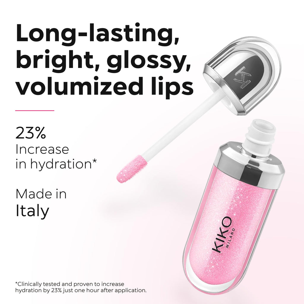 KIKO Milano 3D Hydra Lipgloss - Shade 41 Rosy Glares