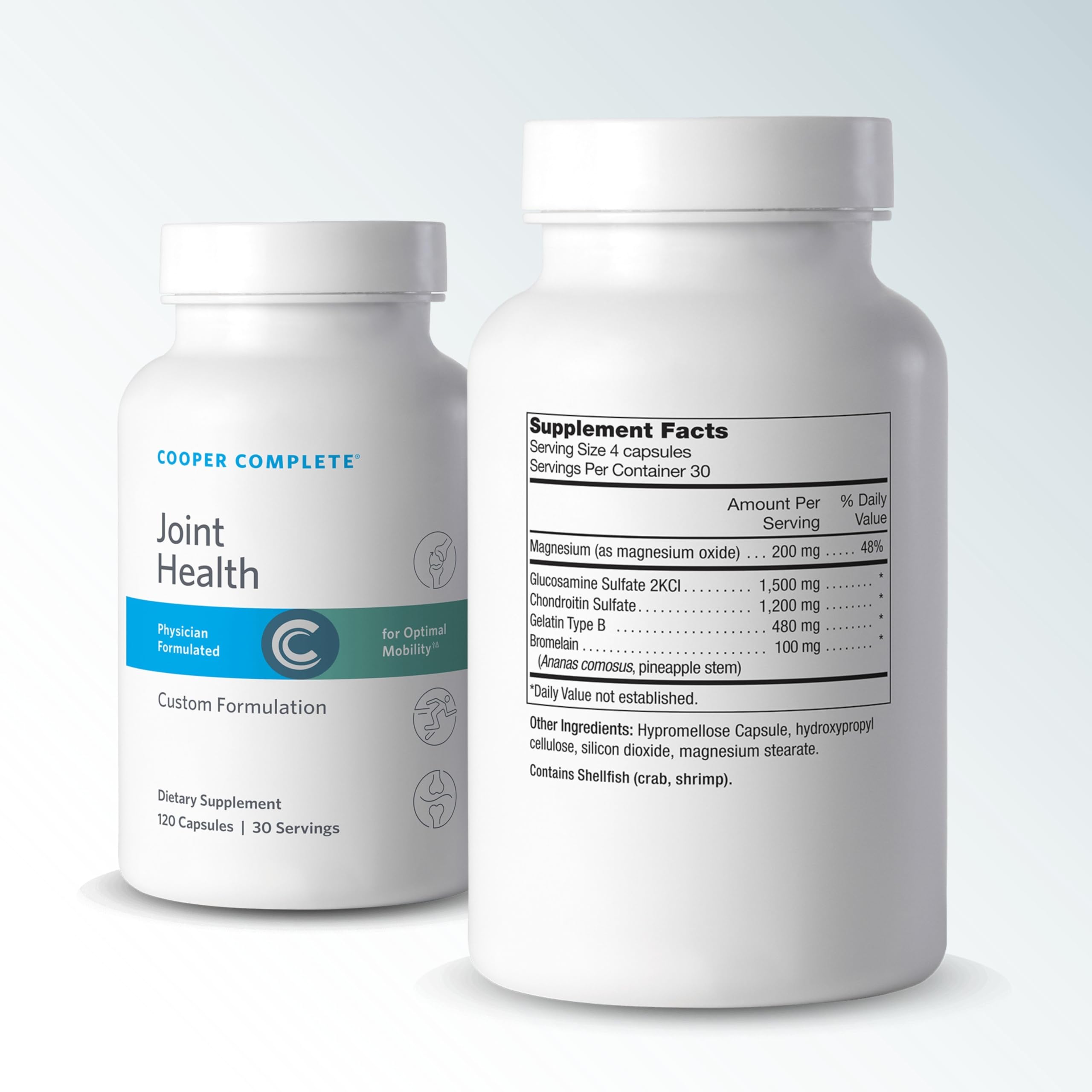 Cooper Complete Joint Health, Glucosamine, Chondroitin & Bromelain, 30 Days