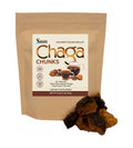 Sayan Siberian Pure Raw Chaga Mushroom Chunks with Black Top Crust 16 Oz / 1 lb – Premium Wild-Harvested Antioxidant Tea for Immune Support, Focus and Digestive Health - Non-GMO