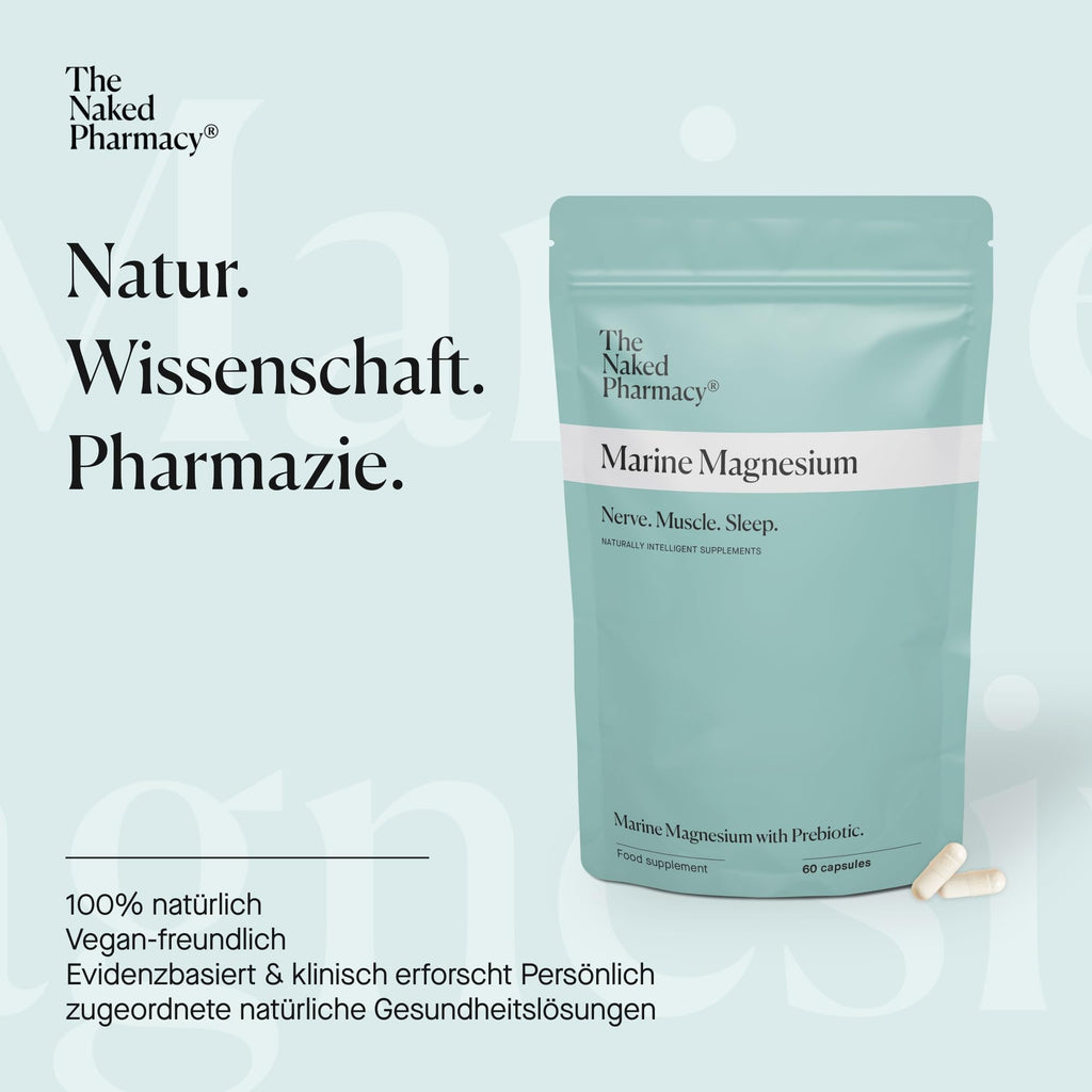 The Naked Pharmacy Marine Magnesium Supplements for Sleep & Muscle Function