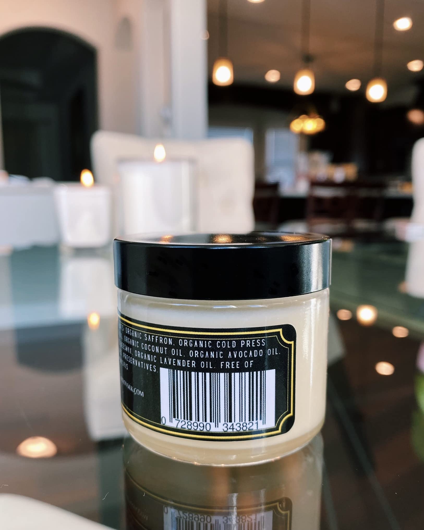 SAFFRON SILK BODY CREAM (60 gram / 2 oz)