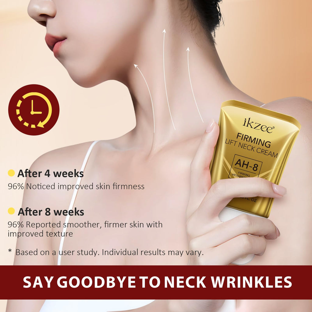 Firming Neck Cream,Roller Neck Cream for Crepey Skin Body Care Comfort,Moisturizing Body Cream,Anti-Aging and Reduces the Fine Lines and Wrinkles 4.23oz
