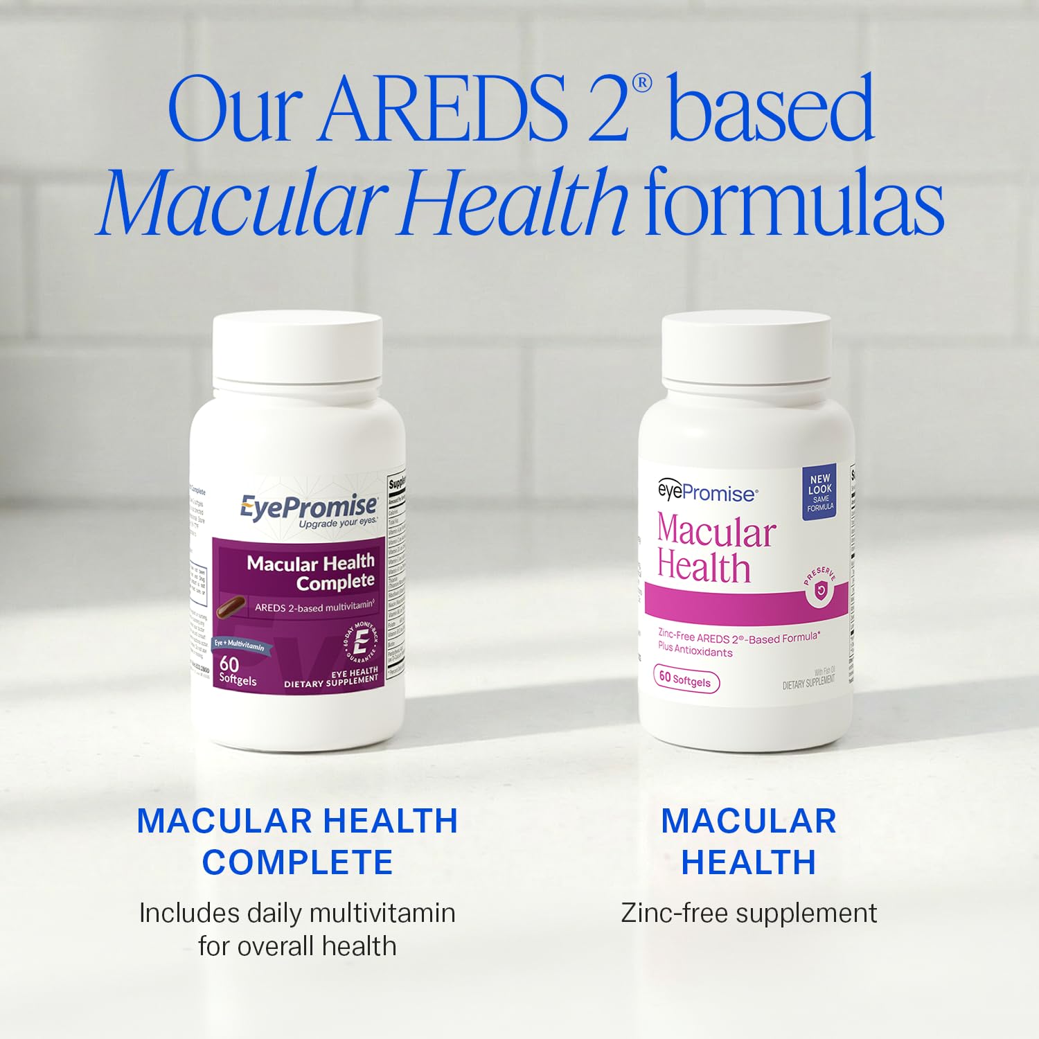 EyePromise Macular Health Eye Vitamins - 60 Softgels, 30-Day Supply
