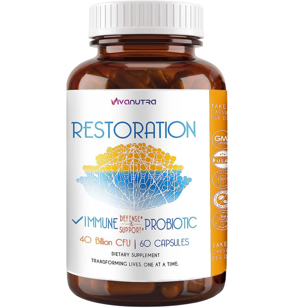 Restoration Probiotic Nail Fungus Supplement Extra Strength