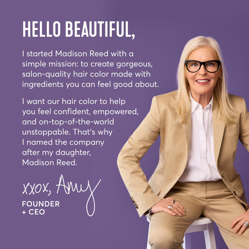 Madison Reed Root Perfection Root Touch Up Kit for T-Zone – 6R Pesaro Red, 2 Permanent Applications, Gray-Blending Color in 10 Min | PPD-Free & Ammonia-Free, Includes Hydrating Hair Mask