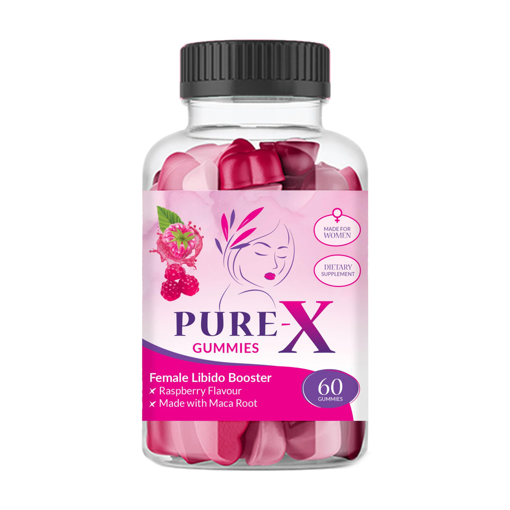 Pure X Gummies | Libido Boost for Women | with Maca Root | x60