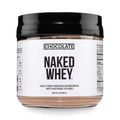 NAKED Chocolate Whey 1LB - All Natural Grass Fed Whey Protein Powder, Organic Cacao, and Coconut Sugar - NSF Certified, No GMO, No Soy, and Gluten Free, Aid Growth and Recovery - 12 Servings