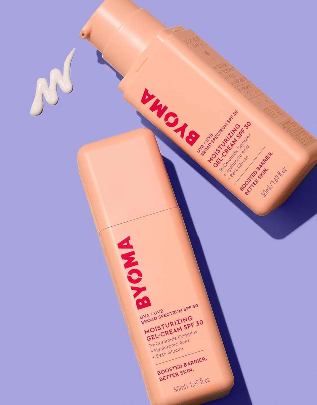 BYOMA SPF 30 Gel Moisturiser with UVA/UVB Protection (50ml)
