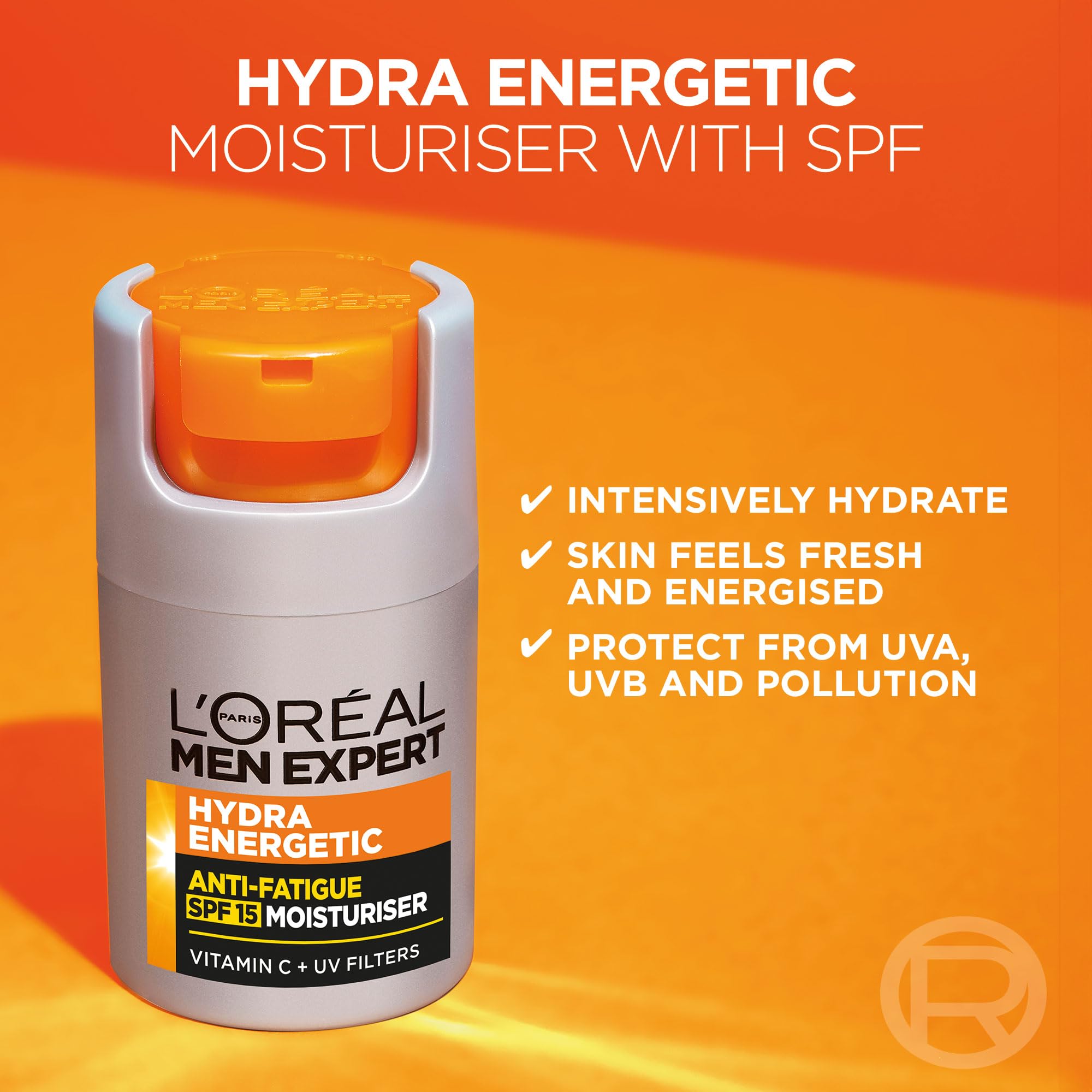 L'Oréal Paris Men Expert Face Moisturiser Hydra Energetic 24H SPF15 50ml