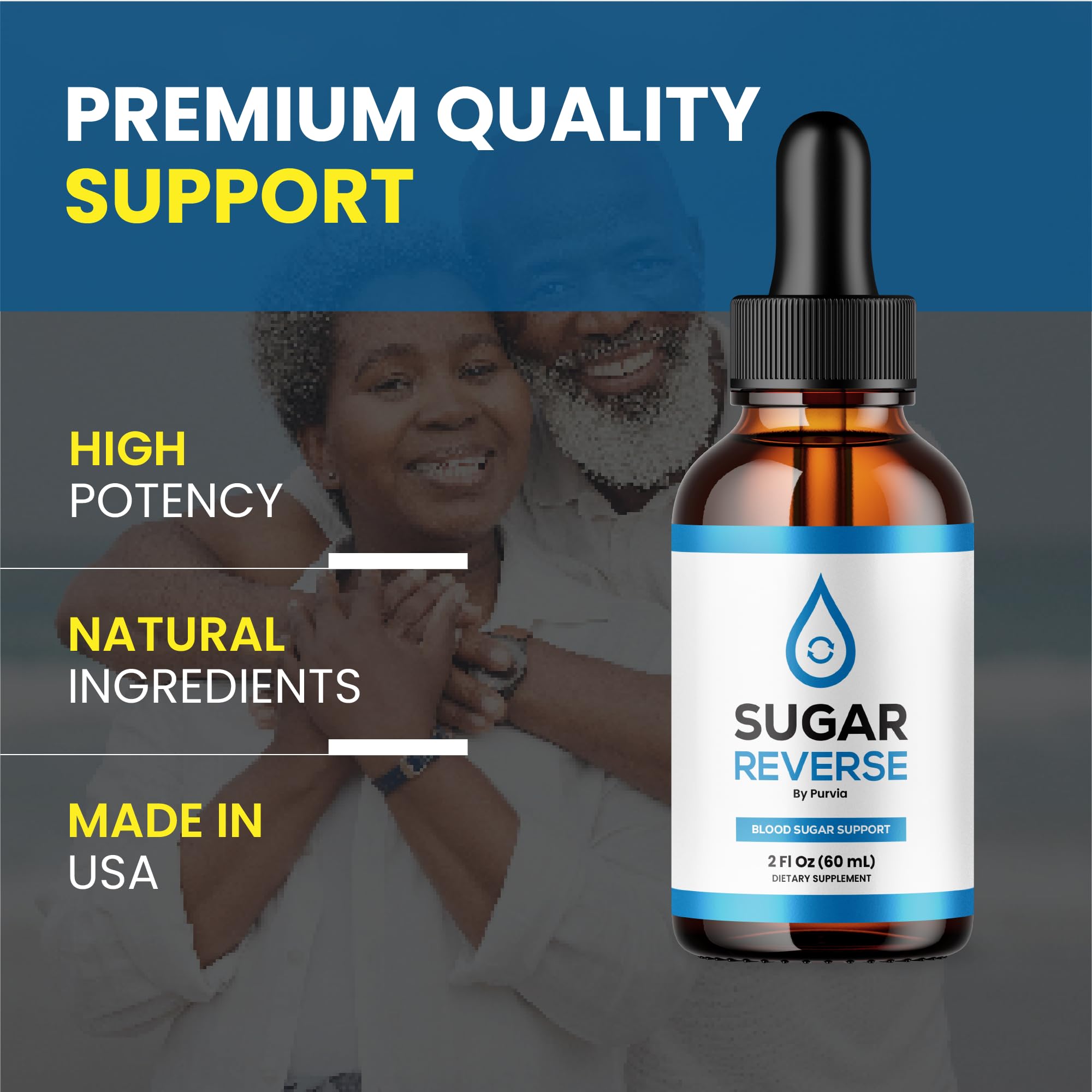 (5 Pack) Sugar Reverse Drops, Sugar Reverse Liquid Drops Supplement Advanced Formula Vitamin Supplement with Chromium, Maximum Strength, SugarReverse Drops Official Formula, Sugar Reverse (5 Bottle)