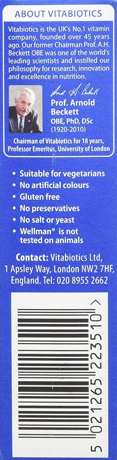 Wellman 4 X 50+ 30 Tablets