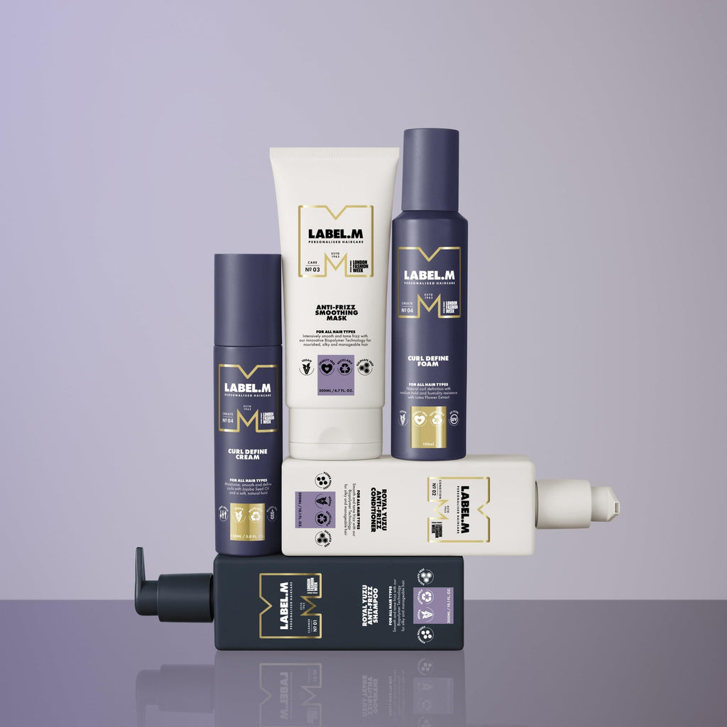 Curl Define Cream: Hydrating, Softening Styling, Smooth & Retain Curls/Waves, Sunflower/Jojoba Seed Oils, Moisture, Flyaway Reduction, Power Peptide Complex, Strength, Elasticity, Frizz-Free, 150 mL