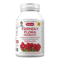 ANDREW LESSMAN Friendly Flora Probiotic 90 Capsules - 10 Billion CFU, Comprehensive Blend of Five Probiotic Strains, Powerful Immune and Digestive Support. Probiotics for Women or Men