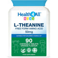 Kids L-Theanine 90 Chewable Tablets, 3 Months Supply, Attention Support