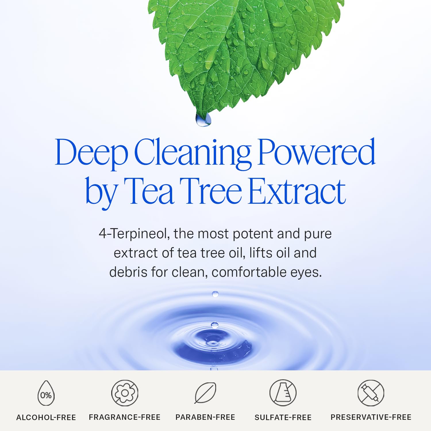 Cliradex Towelettes - Natural Face, Eyelash & Eyelid Cleanser - Wipes for Demodex, Blepharitis, Mgd and Red Irritated Eye Lid - Tea Tree Oil Extract.