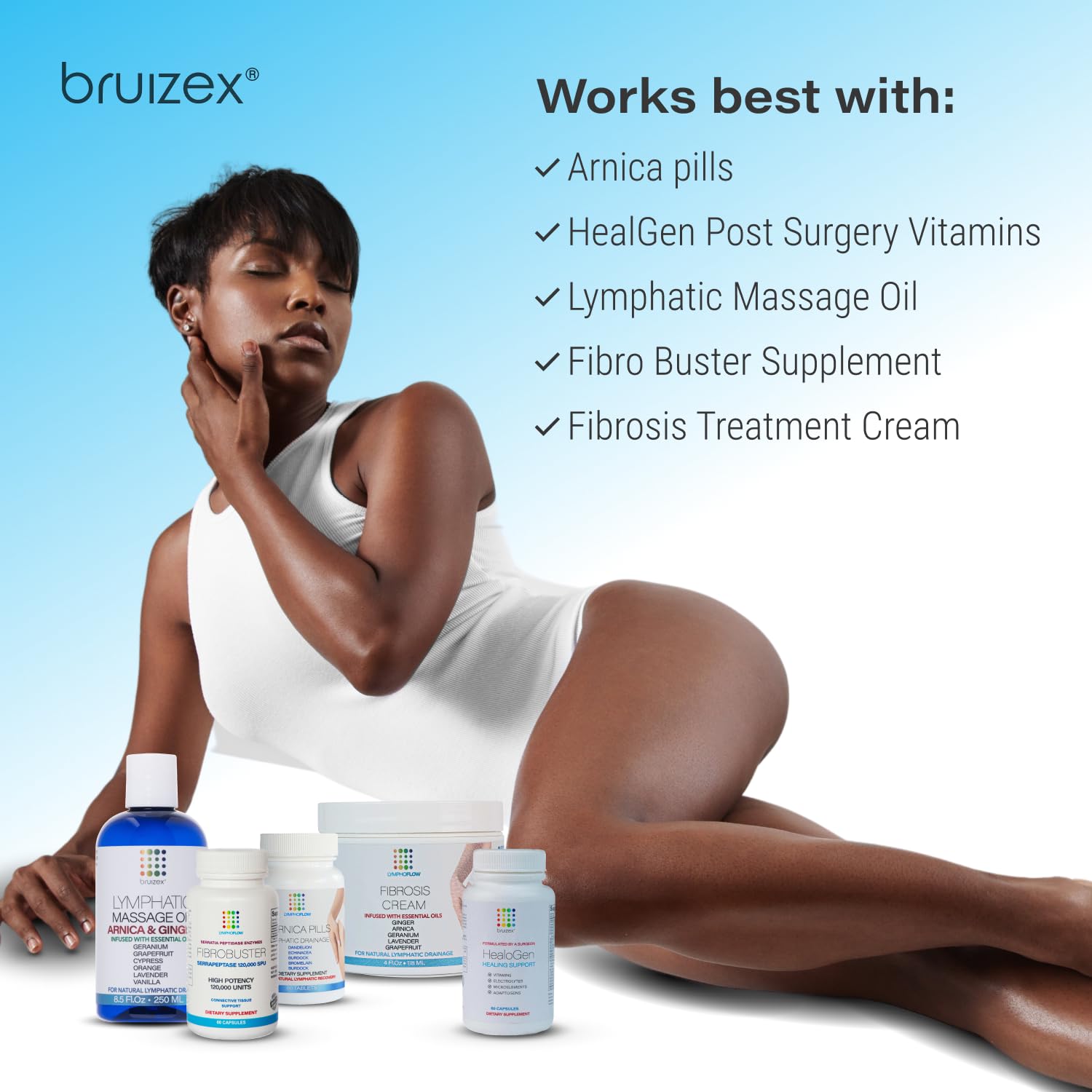 Bruizex Ultra Bromelain and Quercetin Bruising Relief Supplement, 120 Capsules | Bruised Skin, Trauma Recovery and Swelling Surgery Supplements | Contains Bromelain, Quercetin, Turmeric and Boswellia