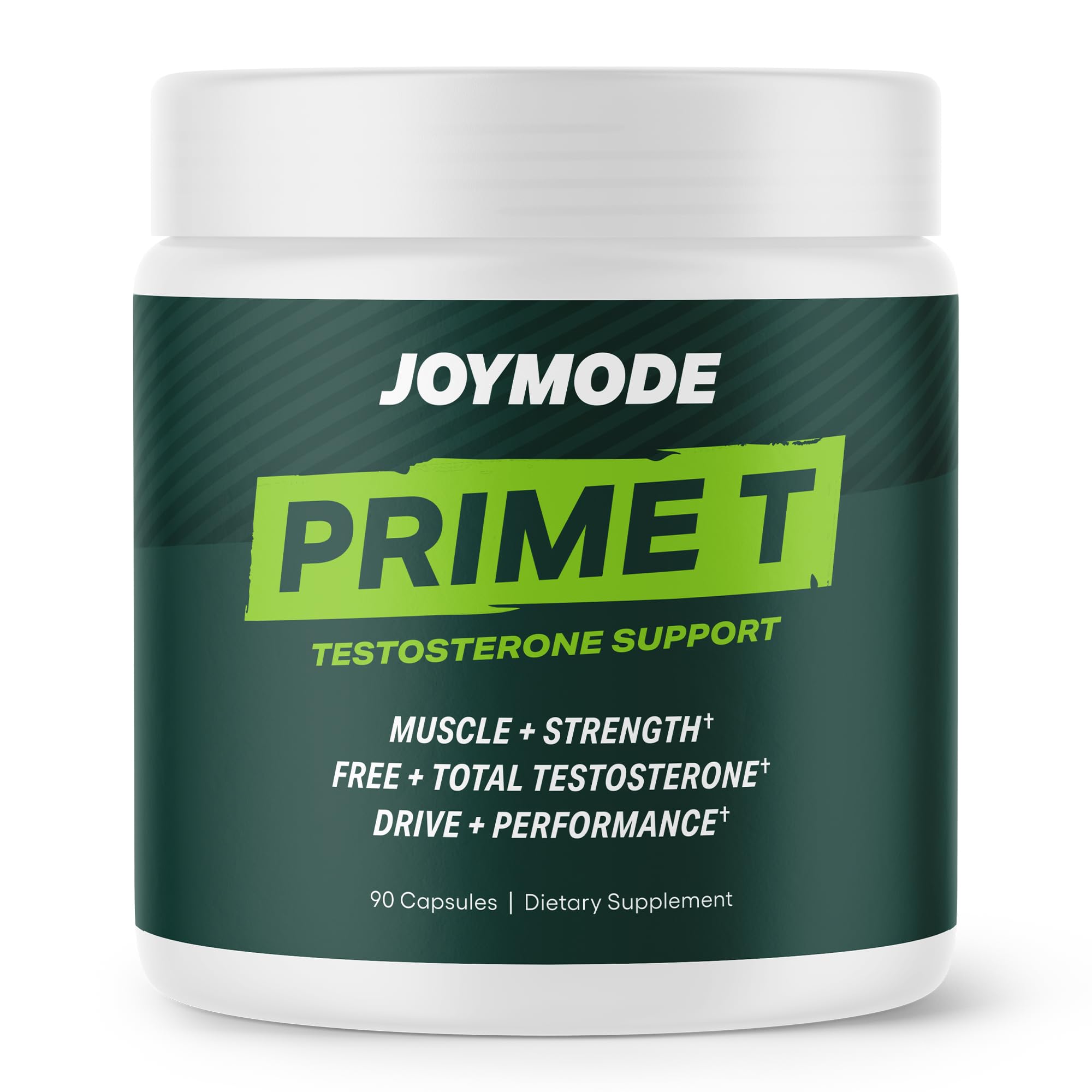 JOYMODE Testosterone Booster for Men for Energy, Strength & Vitality – Premium Testosterone Supplement with KSM-66 Ashwagandha, DIM, Zinc, Magnesium & Boron – 90 Capsules